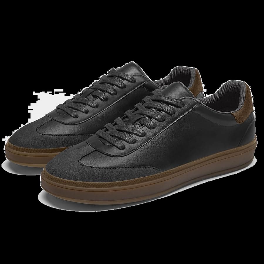 Casual Business Dress Sneakers — Classic Lace-Up